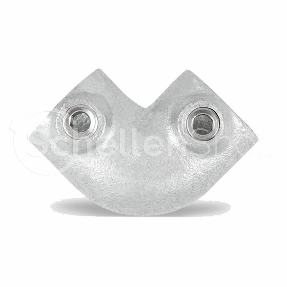 Winkel-Typ-125-2 NORMAFIX® Rohrverbinder Bogen