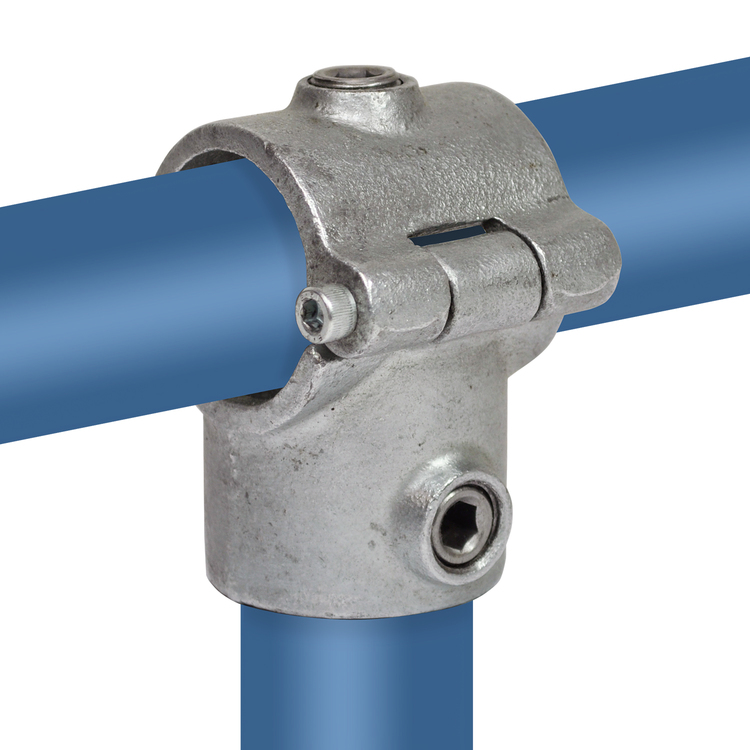 Rohrverbinder T-Stück, offen (klappbar) - Typ 31O Rohrverbinder T-Stück, offen (klappbar) - Typ 31O