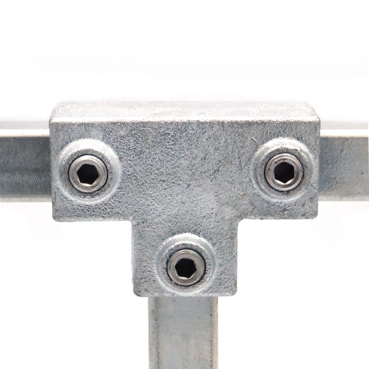 Rohrverbinder T-Stück lang, quadratisch | 25x25 oder 40x40 - Typ 4S Rohrverbinder T-Stück lang, quadratisch | 25x25 oder 40x40 - Typ 4S