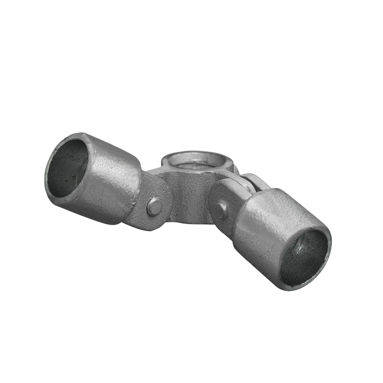 Rohrverbinder Gelenkstück doppelt 90° - Typ 48