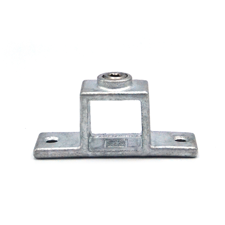 Rohrverbinder Ösenteil mit Doppellasche, quadratisch | 25x25 oder 40x40 - Typ 56s Rohrverbinder Ösenteil mit Doppellasche, quadratisch | 25x25 oder 40x40 - Typ 56s