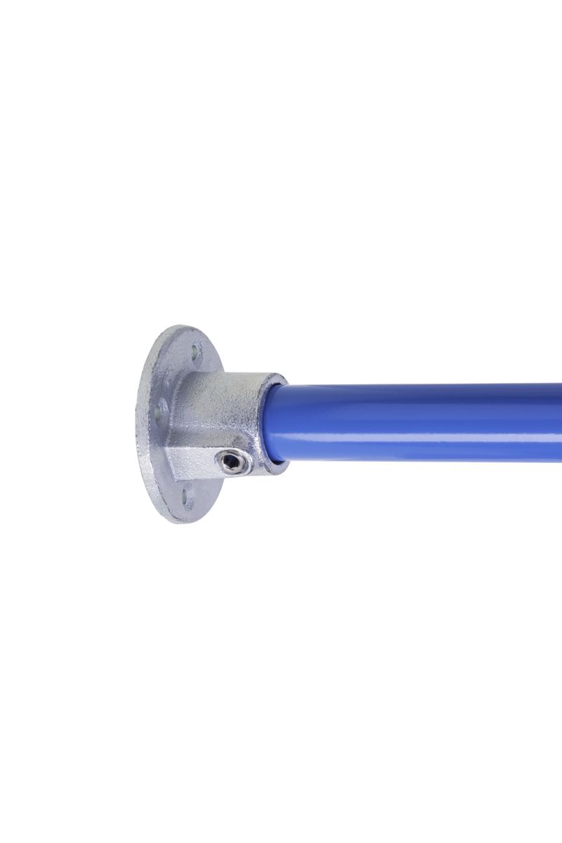 Wall-flange Rohrverbinder Fußplatte - Anwendungsbeispiel